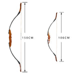 15-35 lbs Wooden Bow